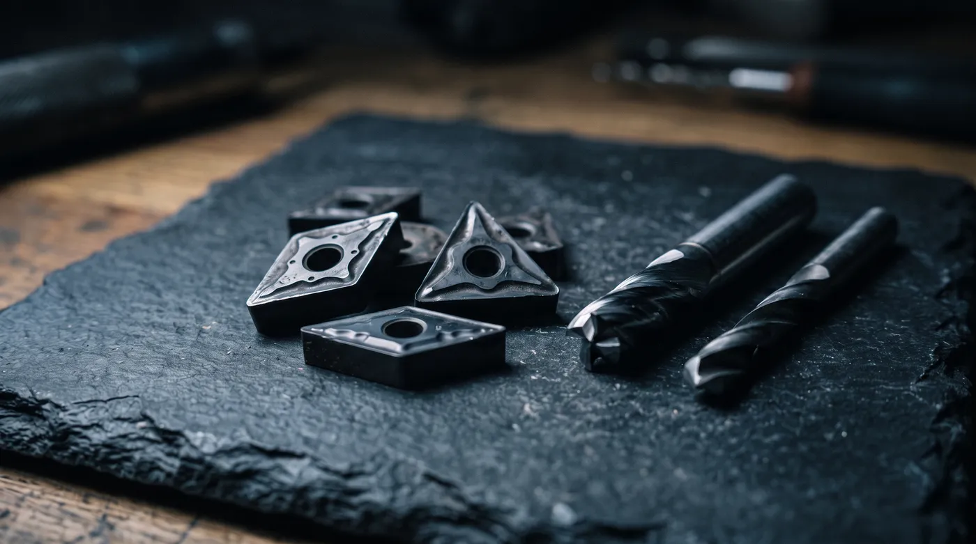 Herramientas de corte de carburo de tungsteno: insertos, fresa y broca